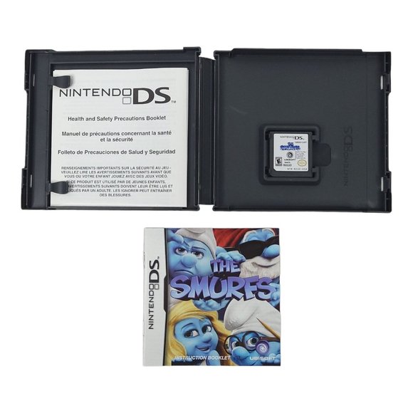 The Smurfs Nintendo DS Video Game Case Manual Complete Tested Works - Picture 5 of 10
